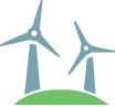 Wind farms icon